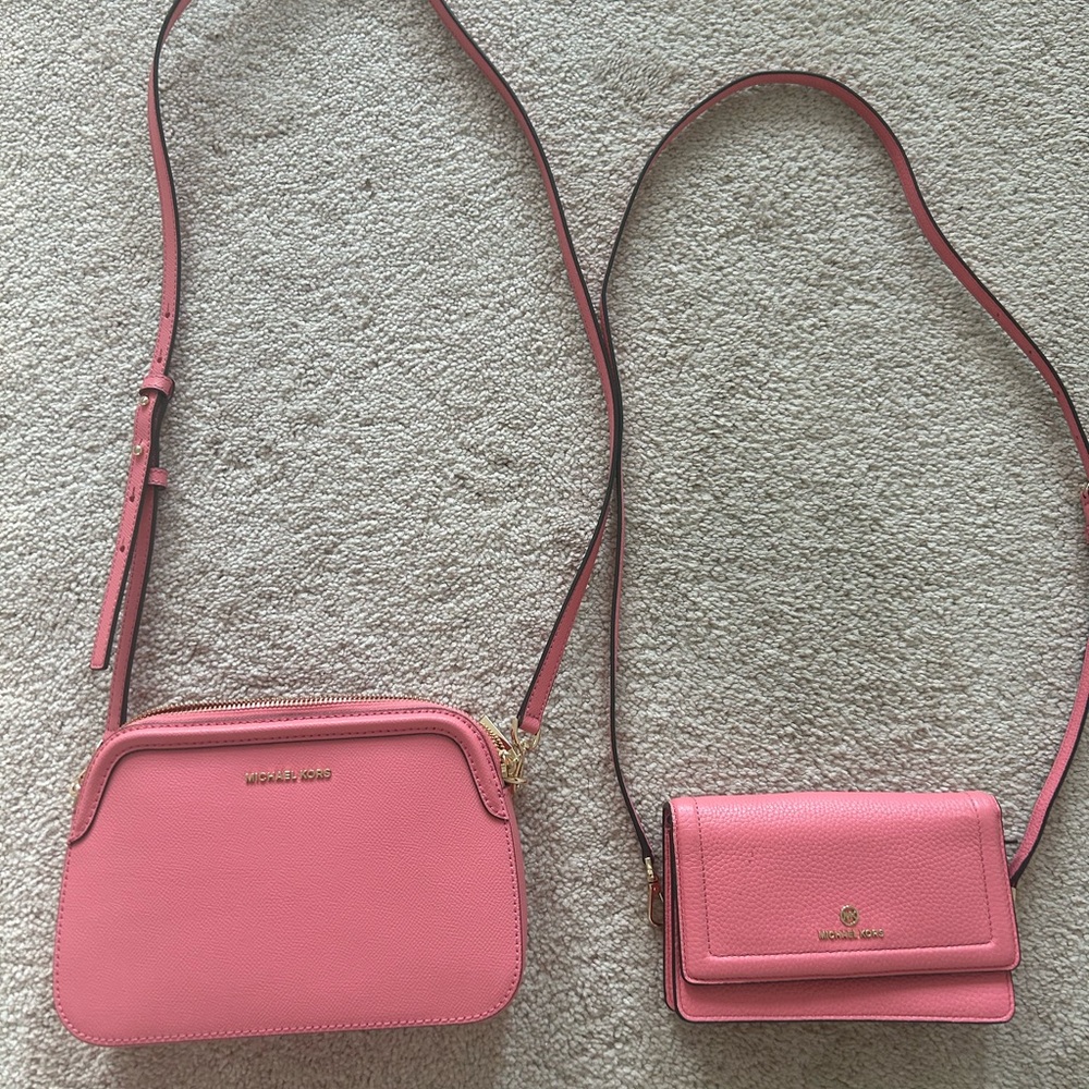 Michael Kors 2 in 1 purse and wallet